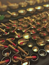 Full frame shot of objects