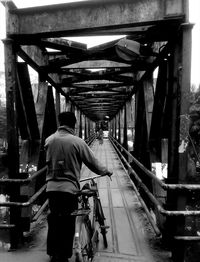 Man looking at camera