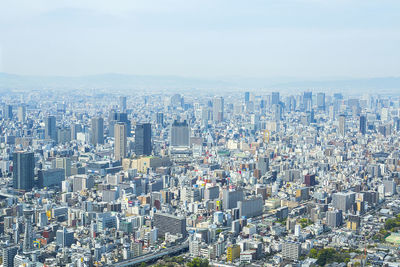 Aerial view of cityscape