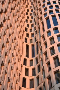 Low angle view of buildings in city