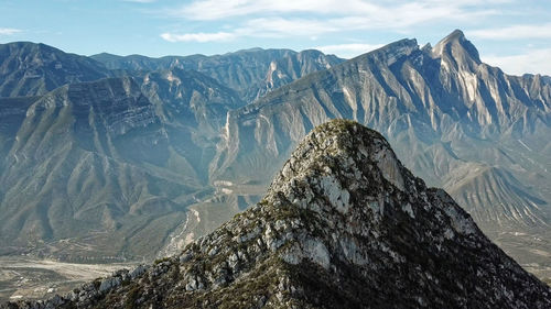 Scenic view of a mountain