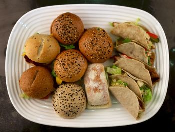 Close-up of food in plate