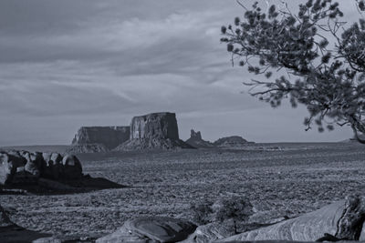 Panoramic view of landscape against sky