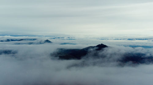Scenic view of cloudscape against sky