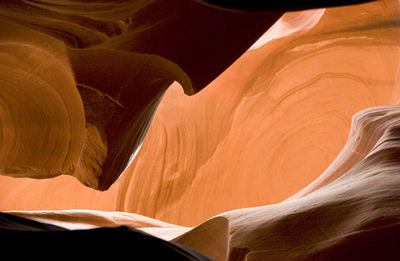 Rock formations in a desert