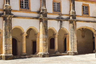 Facade of historic building