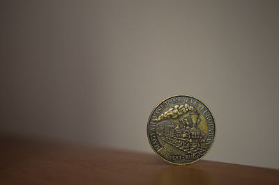 Close-up of coins