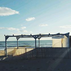 View of sea against sky