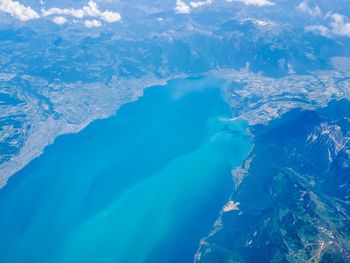 Aerial view of landscape