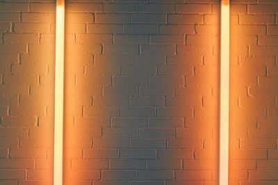 Full frame shot of illuminated wall