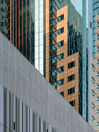 Low angle view of modern office building