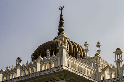 Low angle view of a temple