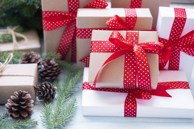 Christmas decoration in box