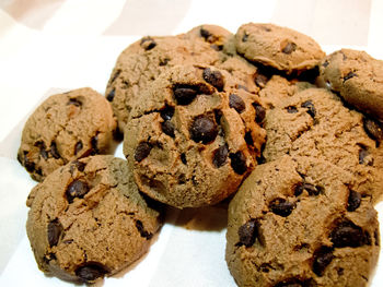 Close-up of cookies