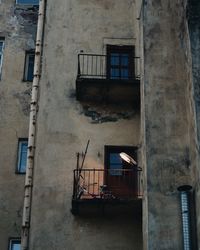 Low angle view of old building