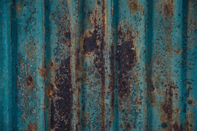 Full frame shot of rusty metal