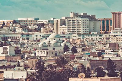 View of buildings in city