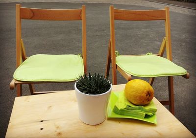 Chairs and table