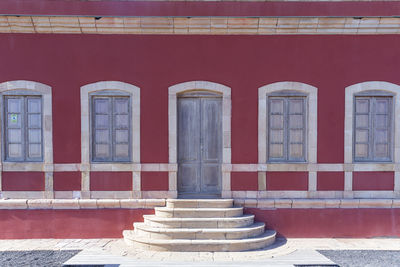 Exterior of historic building