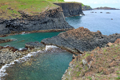 Scenic view of sea