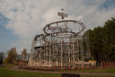 Ferris wheel against sky