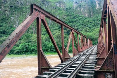 Railway bridge over river