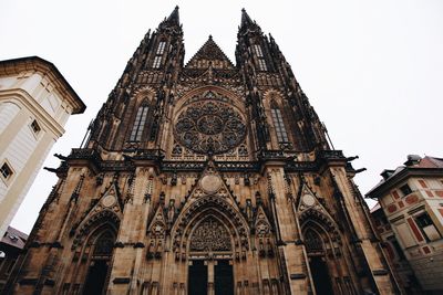 Low angle view of church