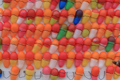 Close-up of balloons