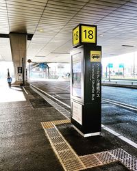 Railroad station platform