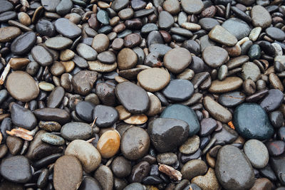 Full frame shot of stones