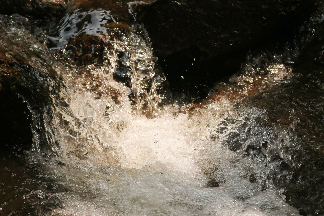 FULL FRAME SHOT OF WATERFALL