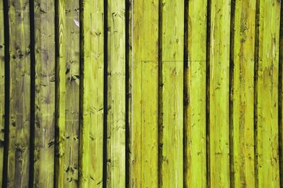 Full frame shot of wooden planks