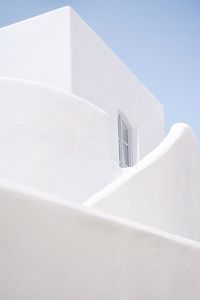 Close-up of building against clear sky