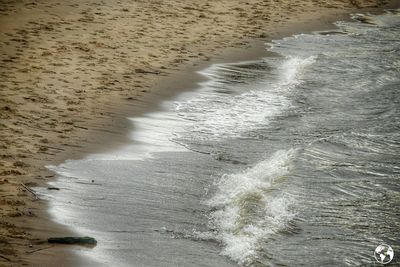 Scenic view of beach