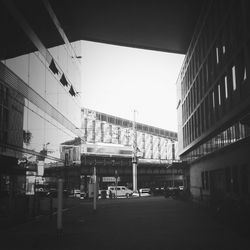 View of buildings in city