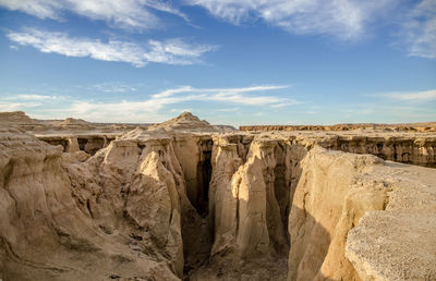 Panoramic view of landscape against sky