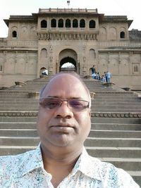 Portrait of young woman