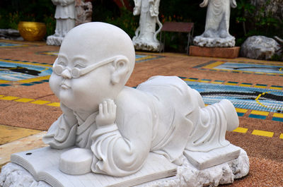 Close-up of buddha statue