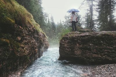 Water splashing in water