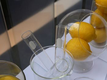 Close-up of drink in glass