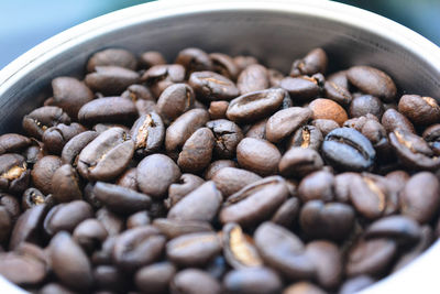 Close-up of coffee beans