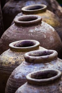 Close-up of bowl on table