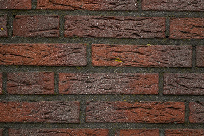 Full frame shot of brick wall