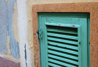 Close-up of door