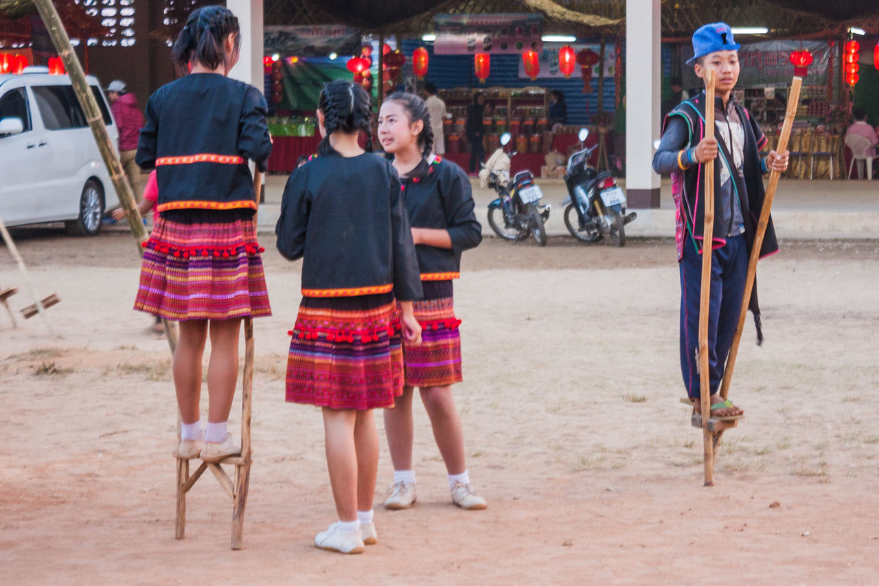 Wooden Stilts