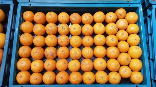 Full frame shot of fruits for sale at market stall