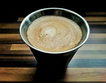 Close-up of coffee cup