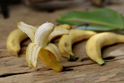 Close-up of fruit on table