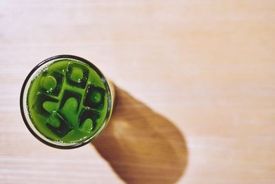 Close-up of drink on table