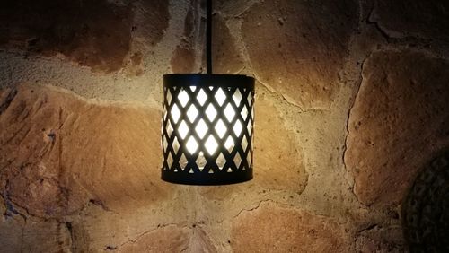 Metal grate against the wall